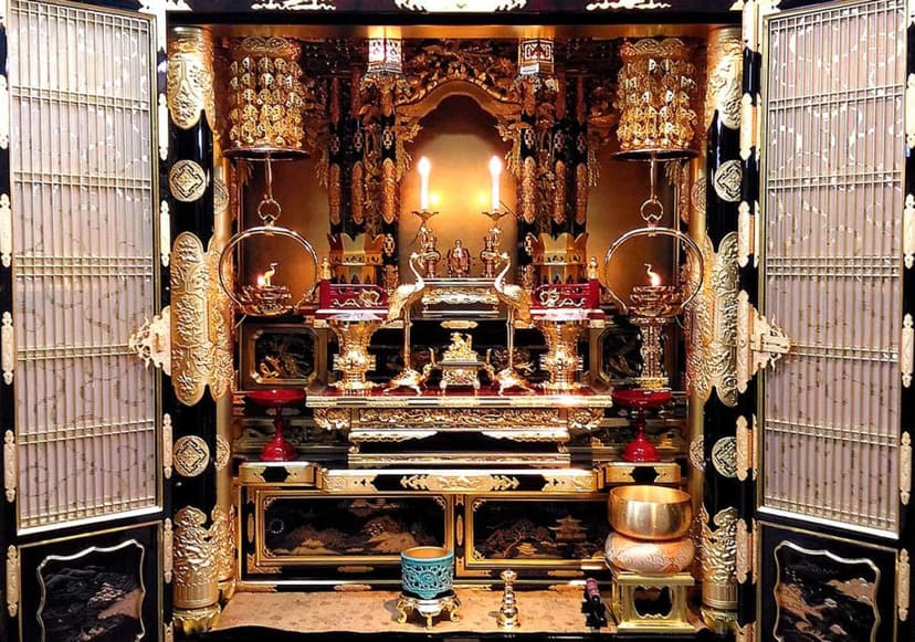 浄土真宗東本願寺派の仏壇の飾り方