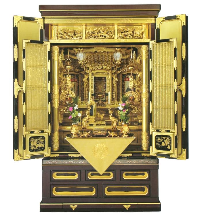 真宗高田派の仏壇の飾り方