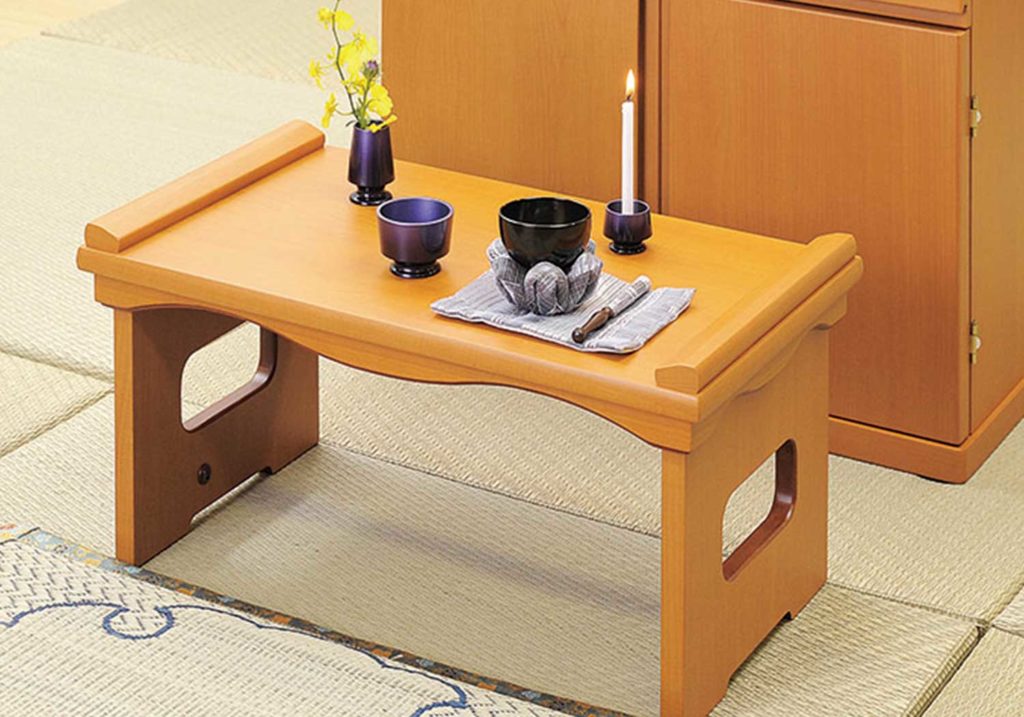 お仏壇の前に置く経机について種類や選び方など徹底解説