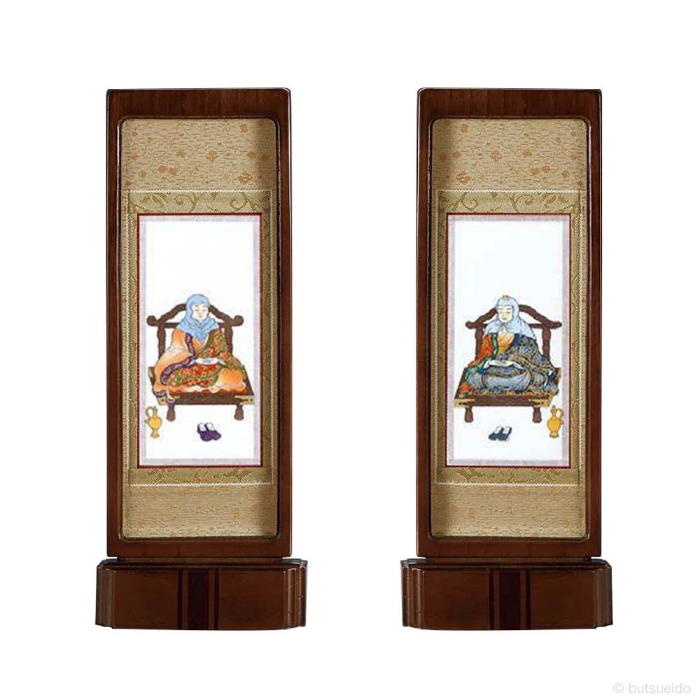 脇侍:伝教大師・天台大師