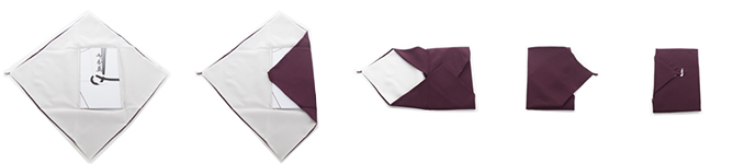 ふくさの包み方