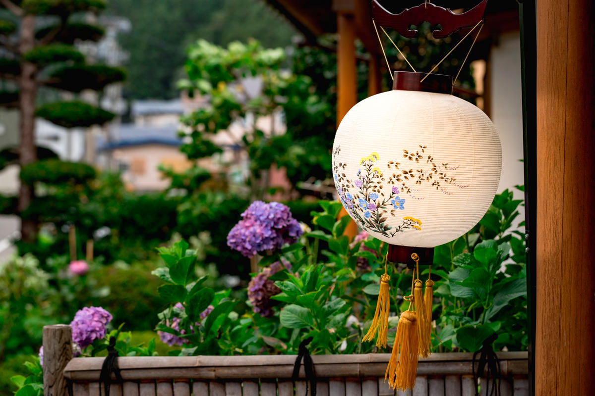 盆提灯 吊り提灯 特選 和紙 切子 ( 小 ) 浄土真宗 東本願寺用 大谷派