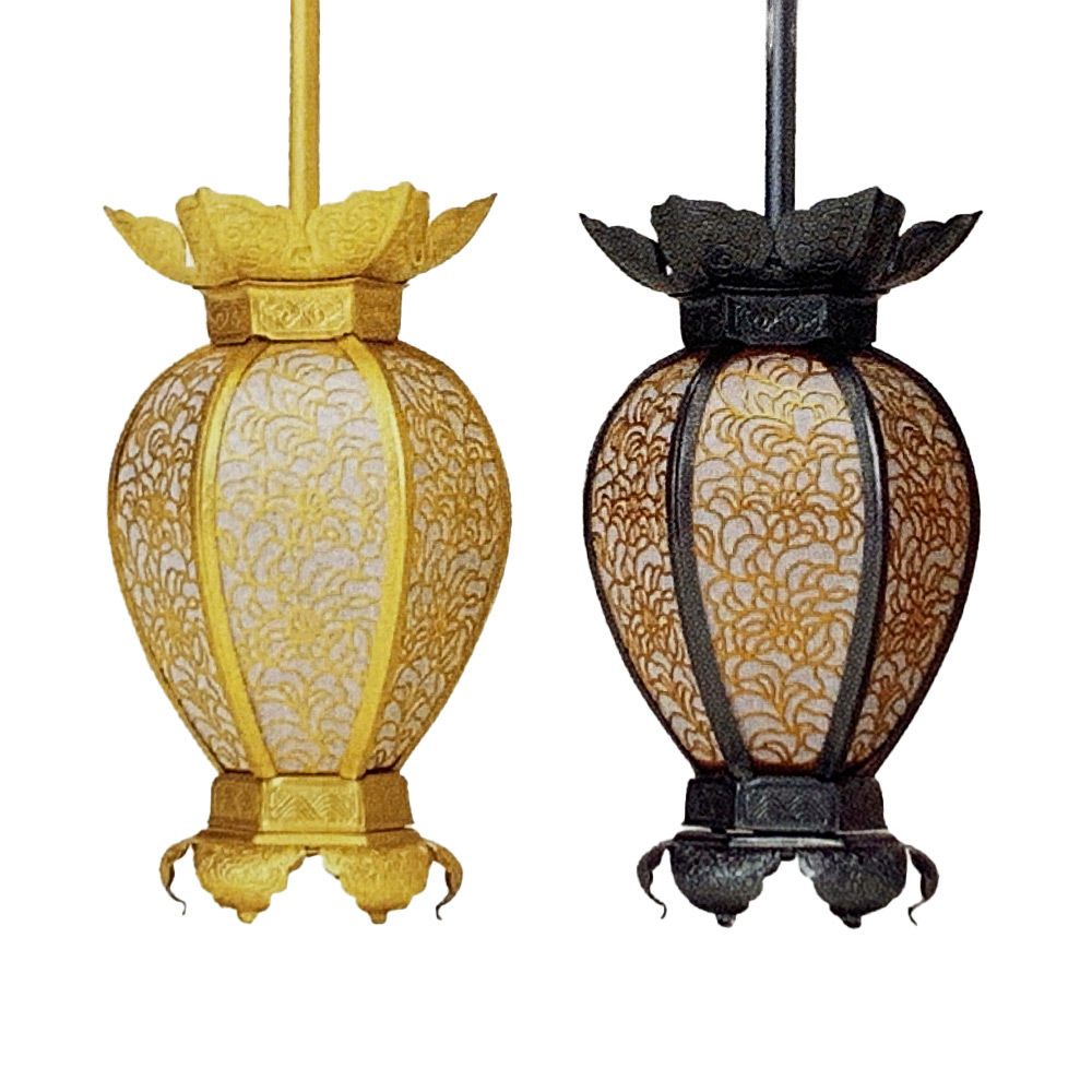 宗派によって仏壇に飾る灯篭の種類が異なる